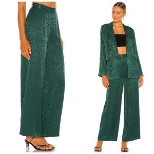 NWT L*SPACE Harlow Wide Leg Pant in Ultramarine